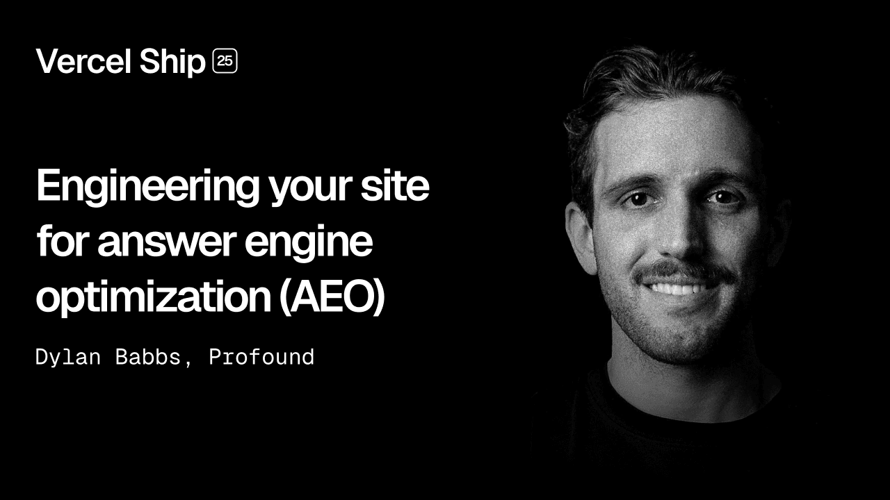 Engineering your site for answer engine optimization