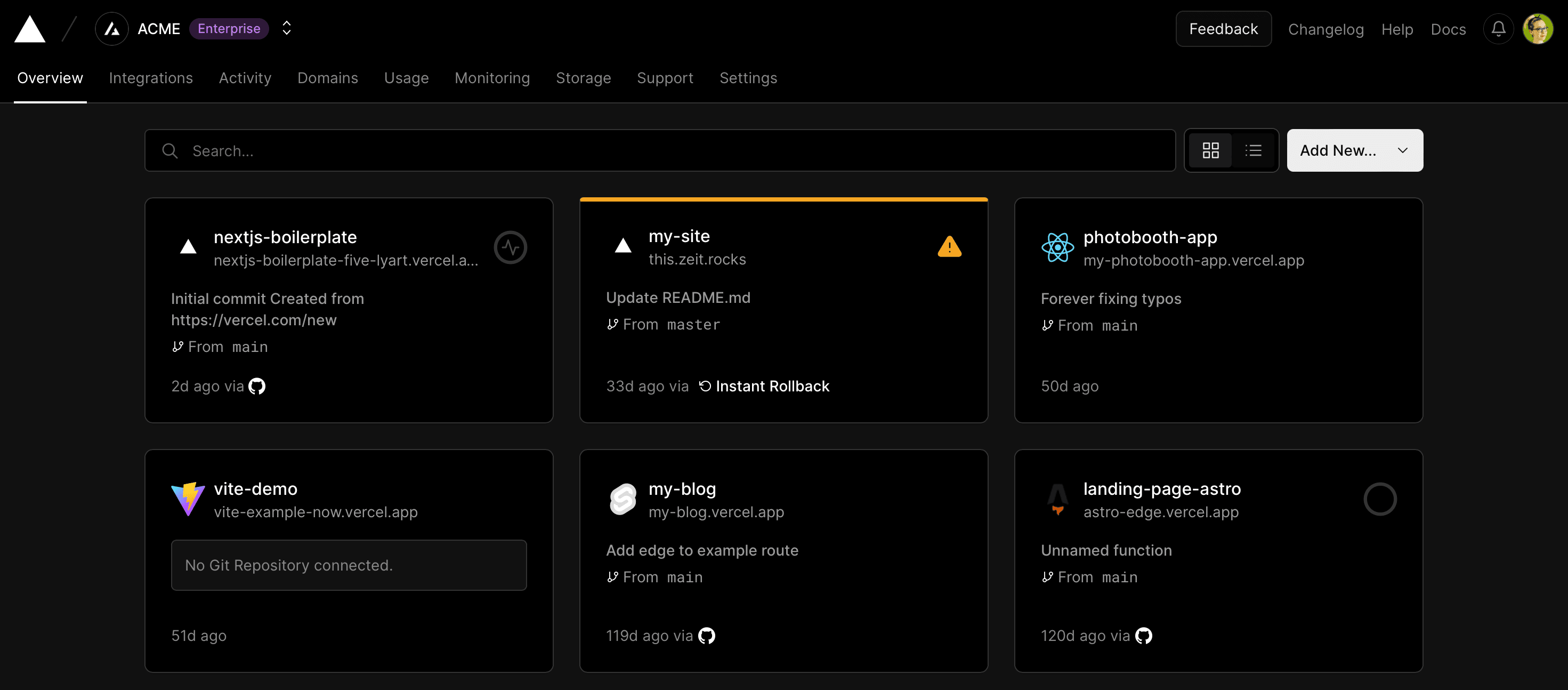 Your Dashboard