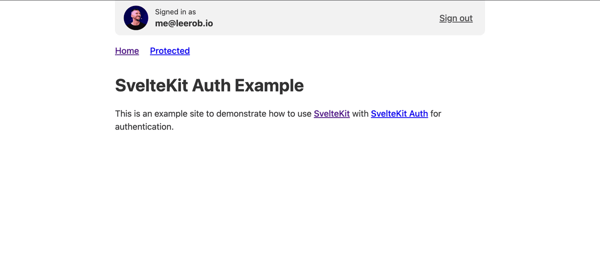 SvelteKit Authentication