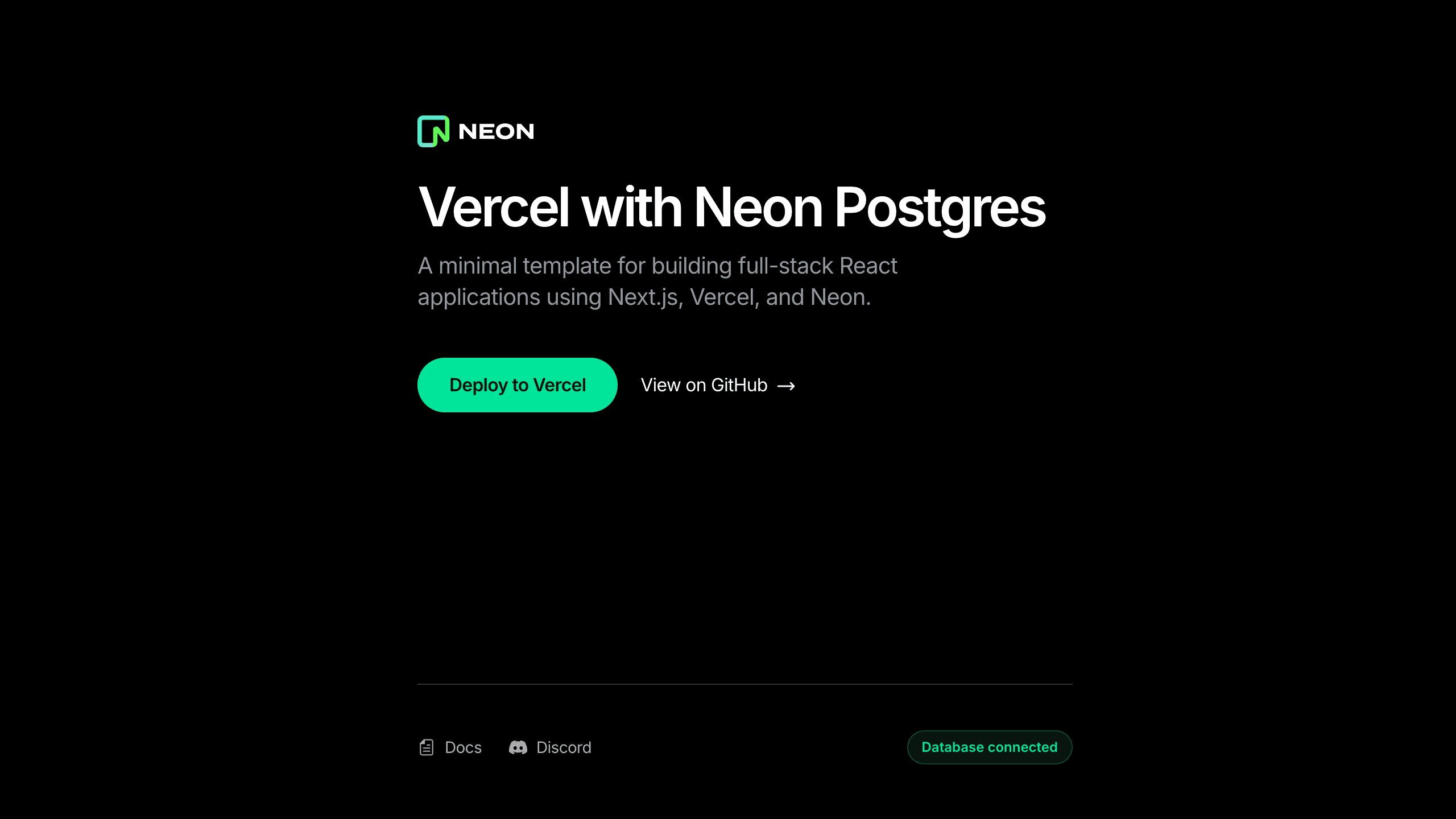 Contentful thumbnail for Vercel with Neon Postgres
