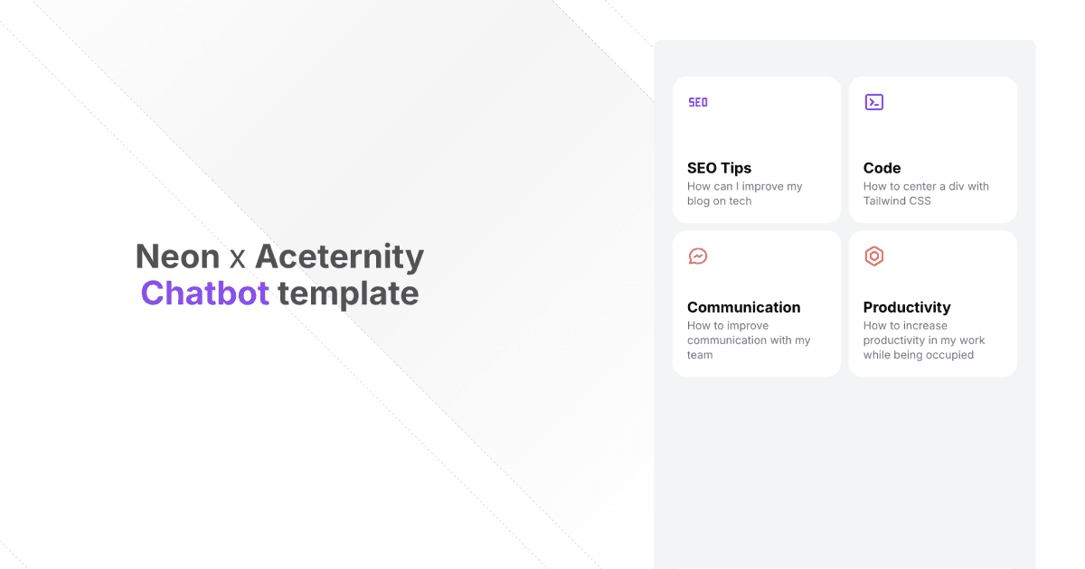 Contentful thumbnail for Chatbot by Aceternity