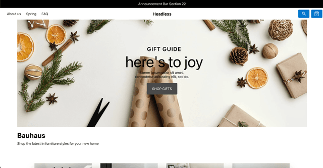 Builder.io Shopify Commerce