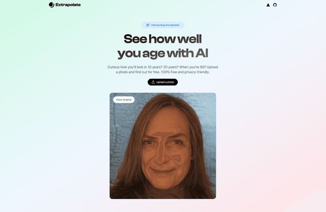 Extrapolate – AI Aging App