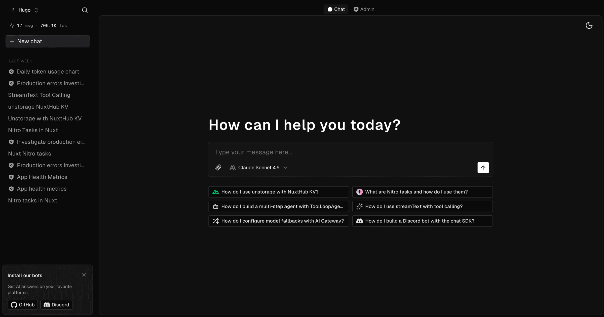 Knowledge Agent Template Thumbnail