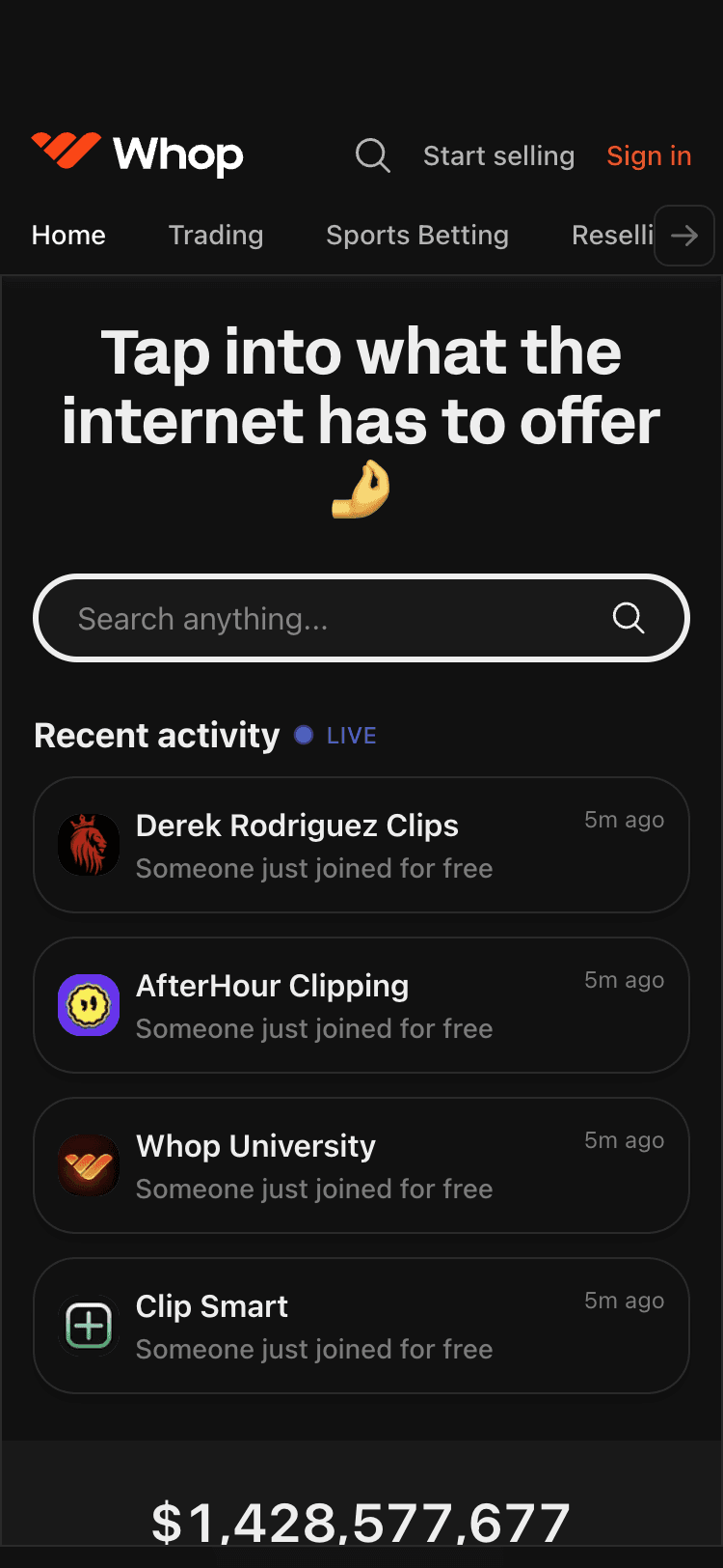 Whop (Mobile)
