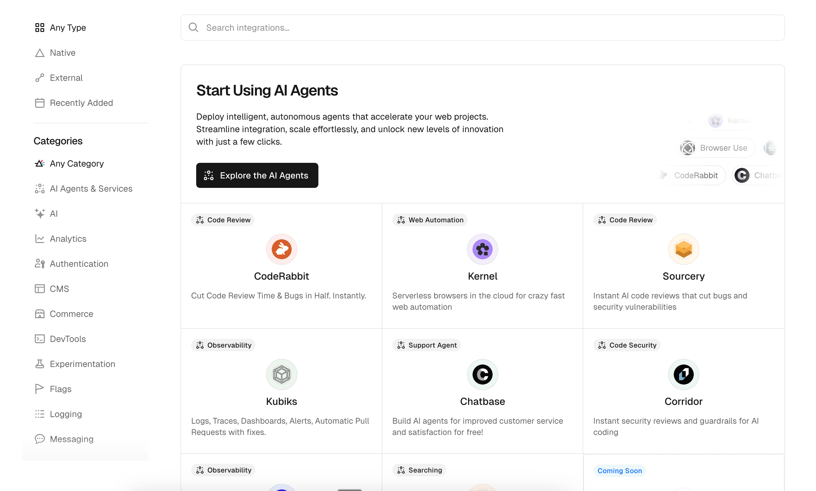 Marketplace agents dark